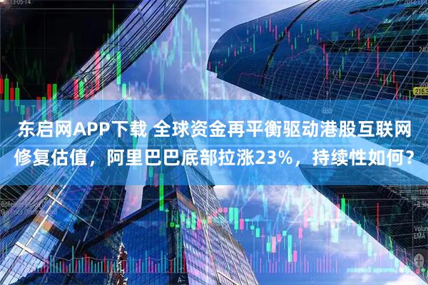 东启网APP下载 全球资金再平衡驱动港股互联网修复估值，阿里巴巴底部拉涨23%，持续性如何？